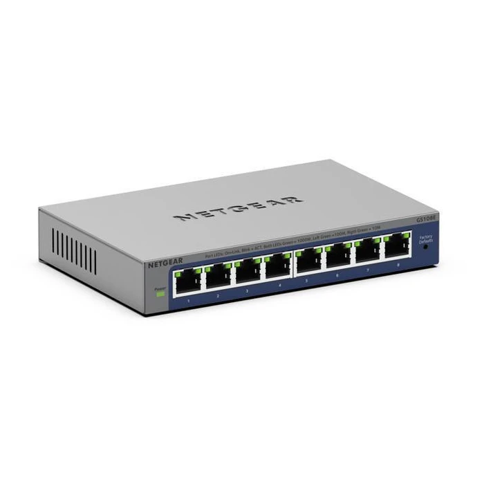 Network Switch Netgear 8x GE GS108E-400EUS Unmanaged Plus