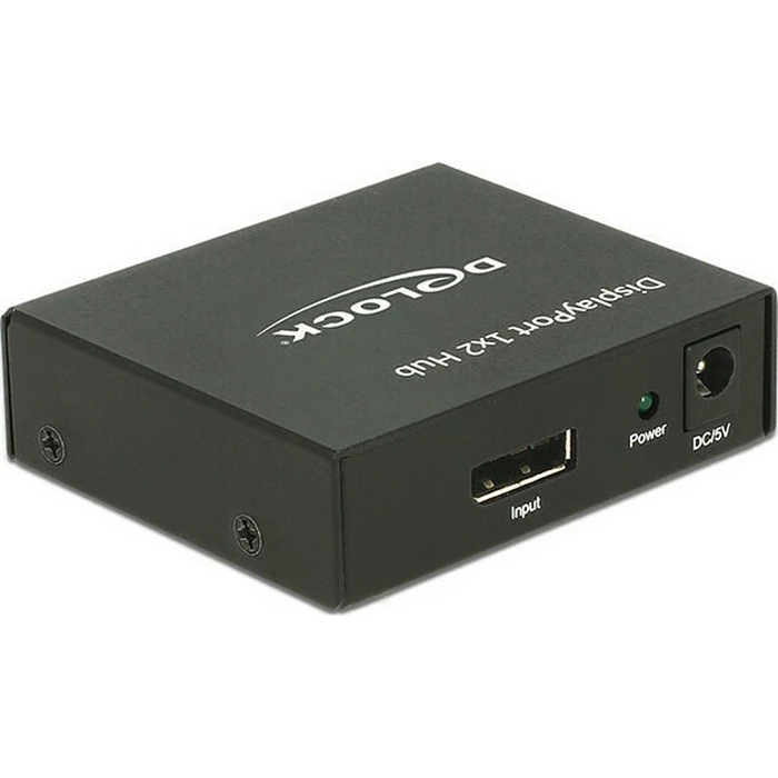 KVM & Data Switch Delock Displayport 1 Input -> 2 Output