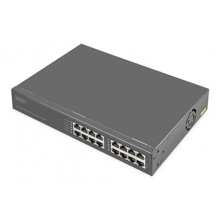PoE Adapter Digitus 8-Port Gigabitgabit PoE + Injektor 250W schw
