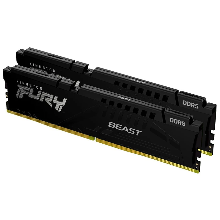 Μνήμη RAM Σταθερού DDR5 32GB 6000 CL36 Kingston KIT (2x16GB) FURY Beast B