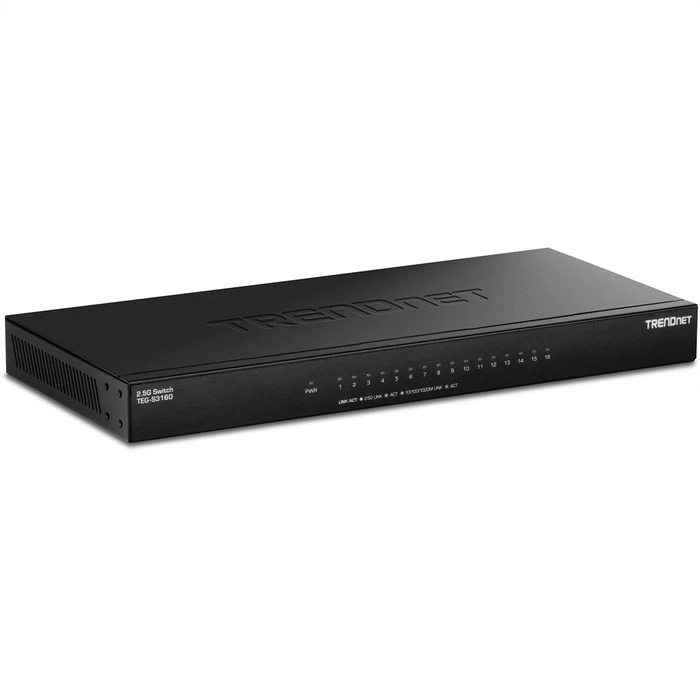 Network Switch Trendnet 16-Port Unmanaged 2.5G Desktop