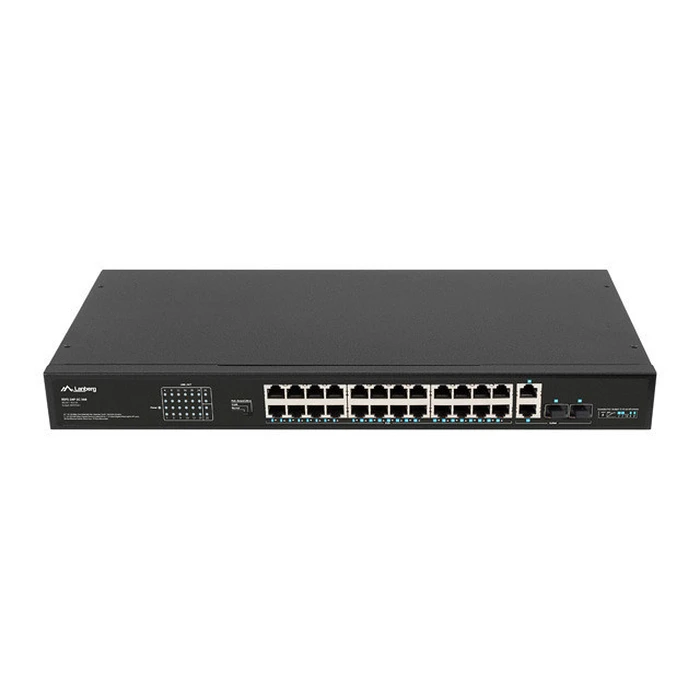 Network Switch Lanberg 24X 100MB DSP+/2X Combo Rack 19" 360W V2