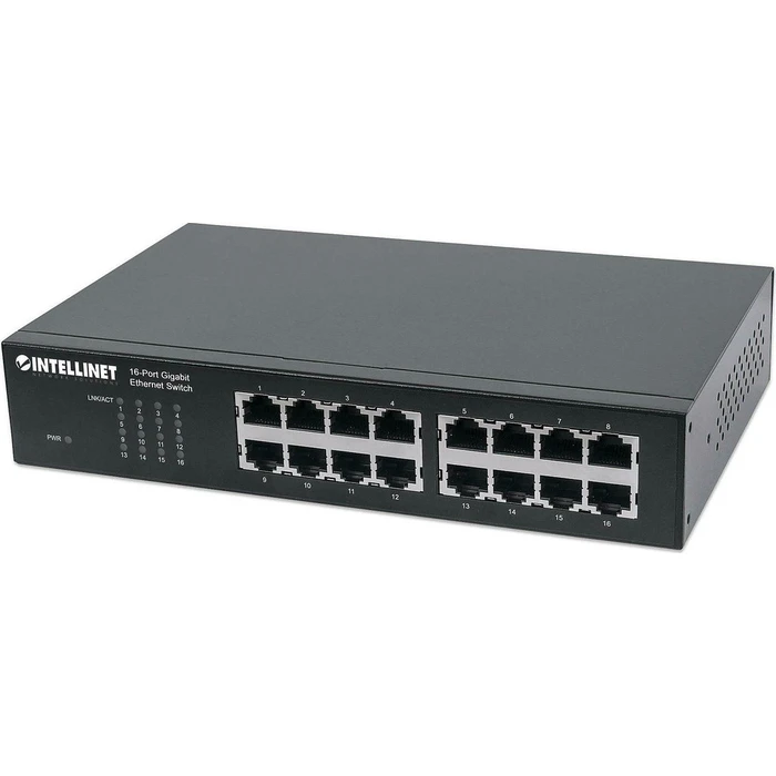 Network Switch Intellinet 16x GE Desktop/Rackmount