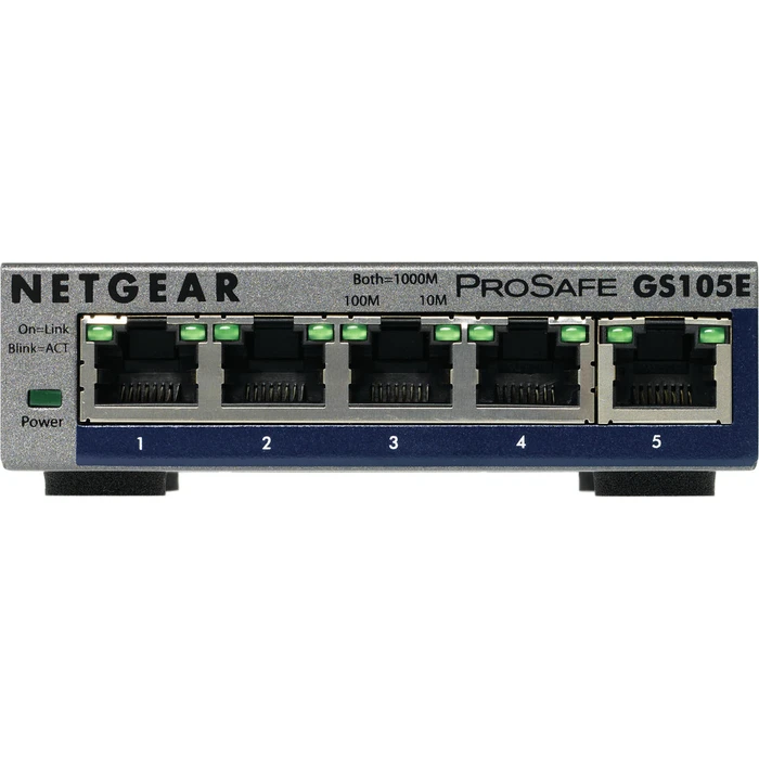 Network Switch Netgear 5x GE GS105E-200PES webmanaged