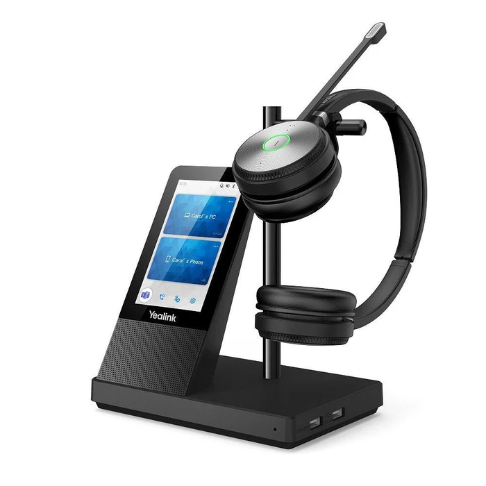 Ακουστικά VOIP Yealink DECT WH66 Dual UC