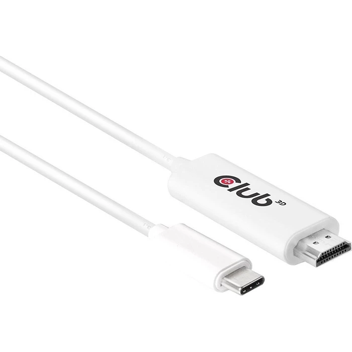 Καλώδιο HDMI Club 3D 3.1 Typ C > HDMI 2.0 UHD 1,8m aktiv St/St