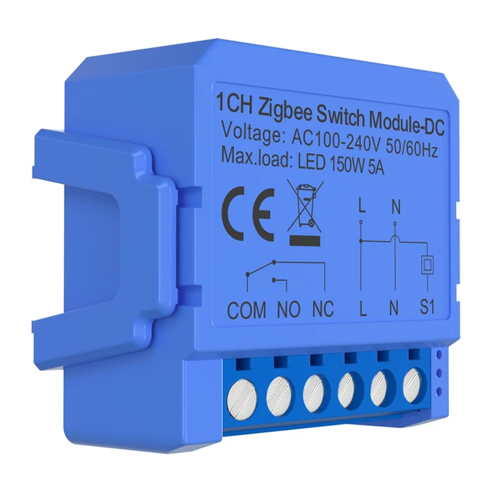 Avatto ZWSM16-DC-1 Smart Switch 1 Καναλιού Wi‑Fi & ZigBee 5A