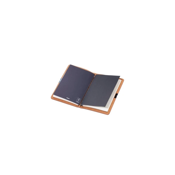 TROIKA A5 Bullet Notebook 72 Sheets Dotted with Elastic Brown (set of 2) BTJ36/BR