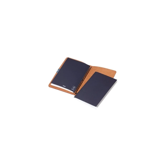 TROIKA A5 Bullet Notebook 72 Sheets Dotted with Elastic Brown (set of 2) BTJ36/BR