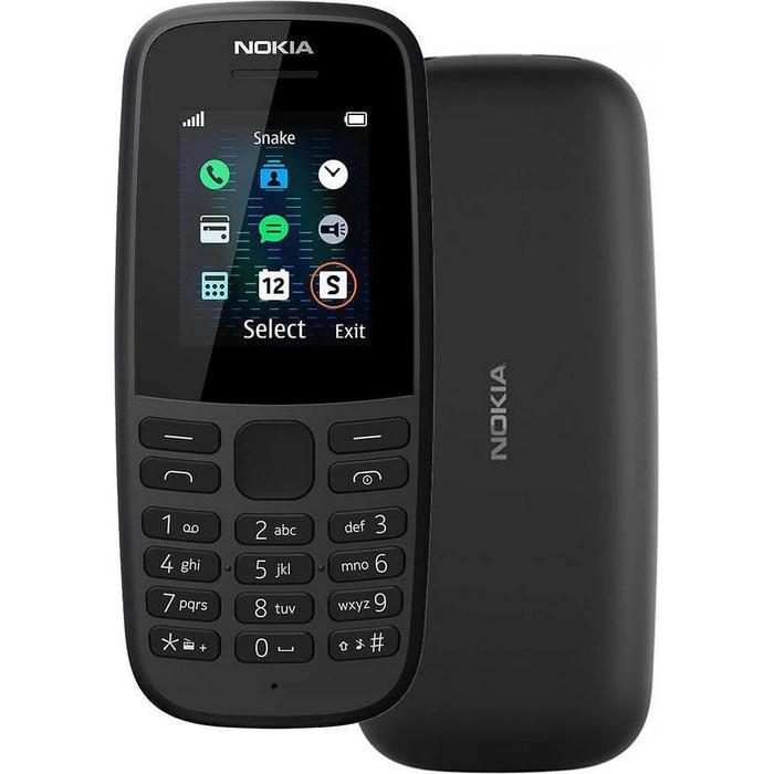 Smartphone Nokia 105 2019 4Mb Ds Black