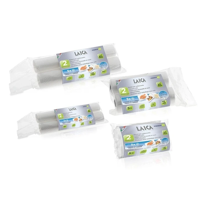 Σακούλες Vacuum Laica 2 Rolls Empty Conservation 20X600 Cm Vt3508