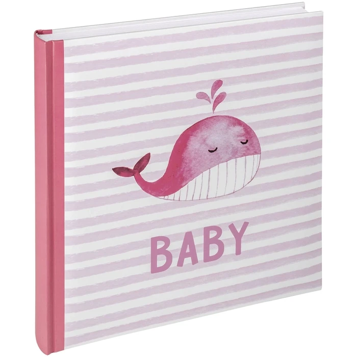 Walther Sam Baby Children's Photo Album 50 Pages Pink 28 x 30.5 cm (UK-183-R)