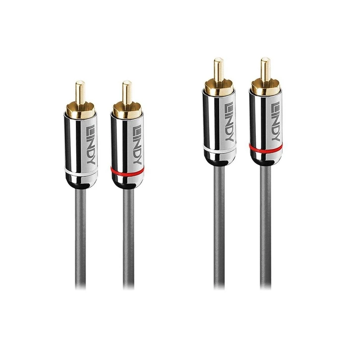 Καλώδιο RCA Lindy Cromo Line audio cable - 5 m