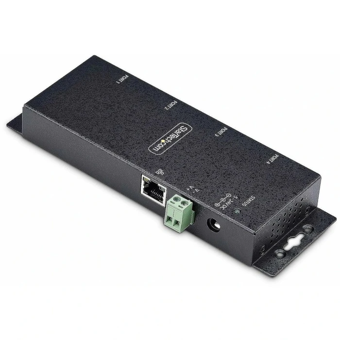 Αντάπτορας StarTech 4P Serial to Ethernet Adapter, IP LAN to RS232 DB9 - TAA