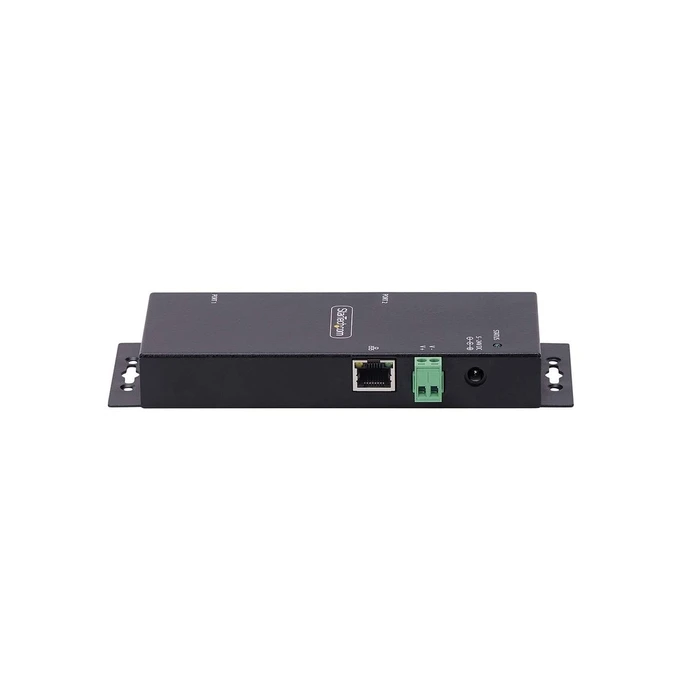 Serial to Ethernet Adapter StarTech 2P, IP LAN to RS232 DB9 - TAA Compliant