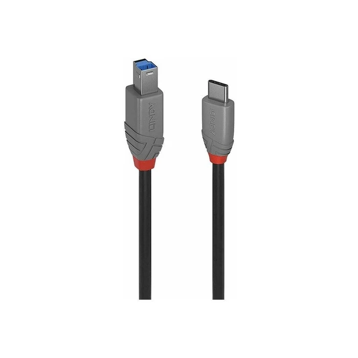 Καλώδιο USB-C Lindy Anthra Line 24 pin to USB Type B - 3 m
