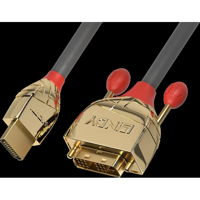 Καλώδιο HDMI Lindy Gold Line adapter cable - DVI - 50 cm