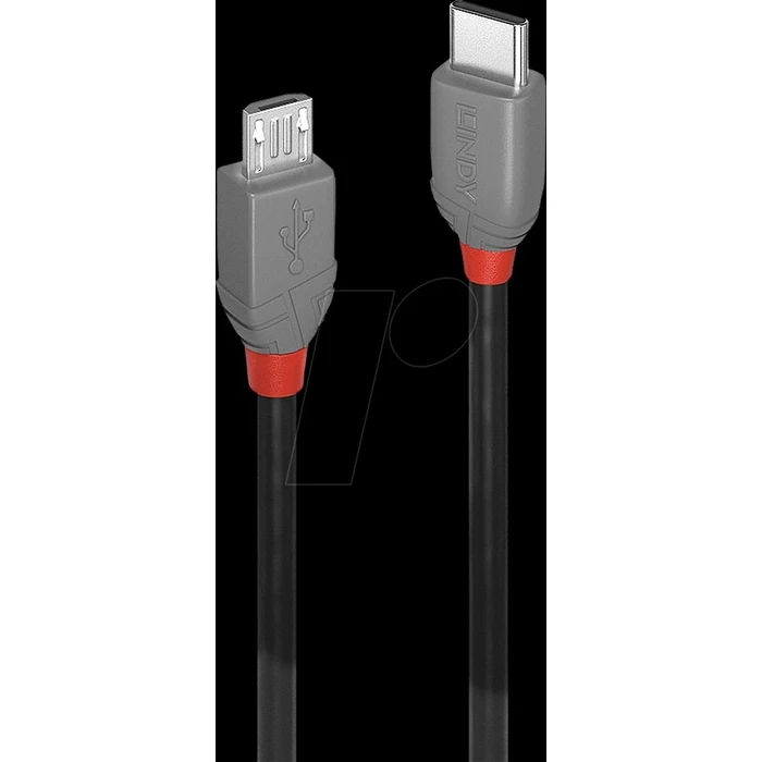 Καλώδιο USB-C Lindy Anthra Line 24 pin to Micro-USB Type B - 50 cm