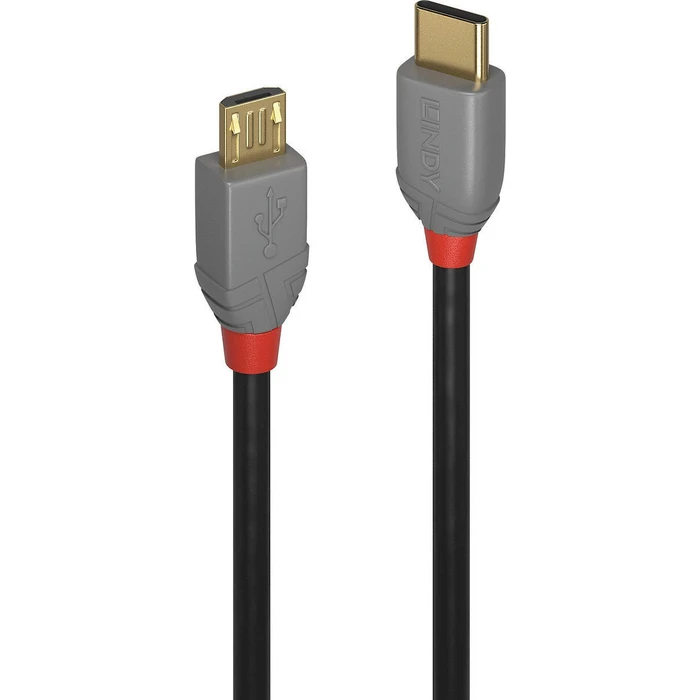 Καλώδιο USB Lindy CROMO - 24 pin USB-C to Micro-USB Type B - 1 m
