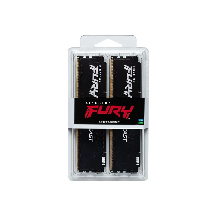 Μνήμη RAM Σταθερού DDR5 32GB Kingston FURY Beast - 128GB (4 x 32GB Kit) - 5600 DIMM CL40
