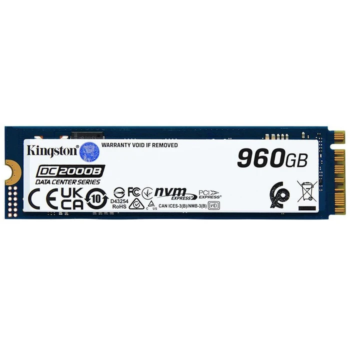 Σκληρός Δίσκος M.2 SSD 960GB Kingston Data Center DC2000B Enterprise - PCIe 4.0 x4 (NVMe)