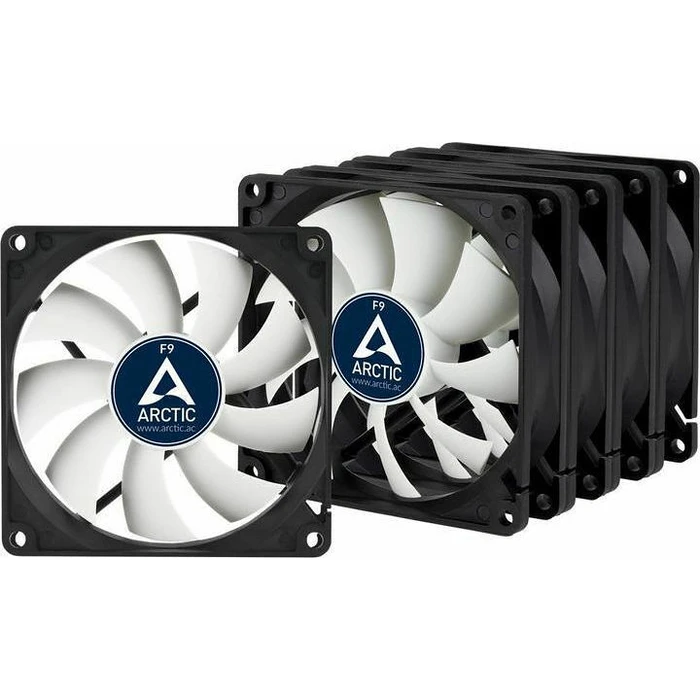 Case Fan 12cm Arctic P12 PWM PST RGB Black 3pc