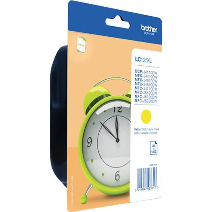 Μελάνι Brother LC125XLY - Super High Yield - yellow - original