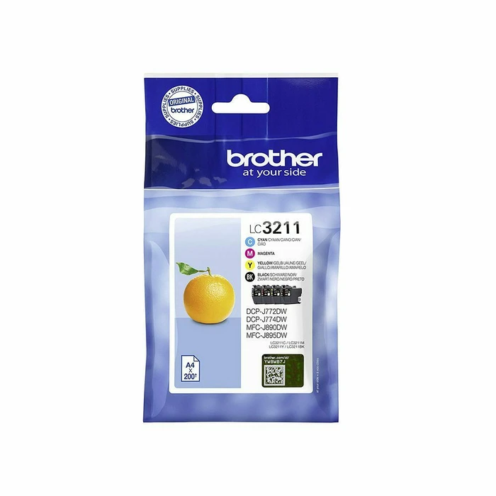 Μελάνι Brother LC3211 - 4-pack - Black, yellow, cyan, magenta - original