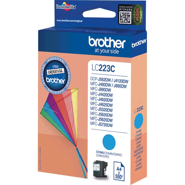 Μελάνι Brother ink cartridge LC223C - Cyan