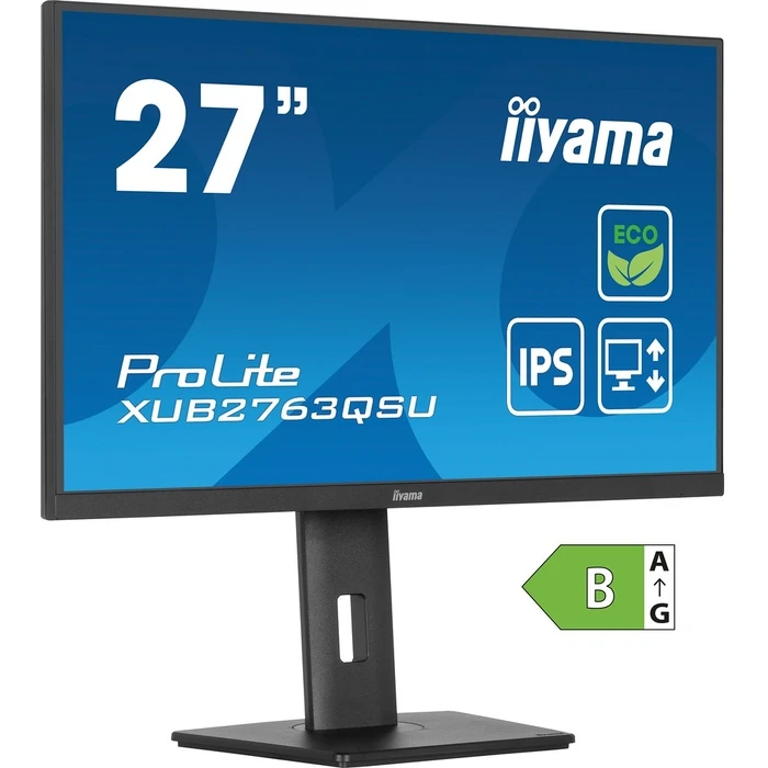 Monitor 27" Iiyama ProLite XUB2763QSU-B1 QHD