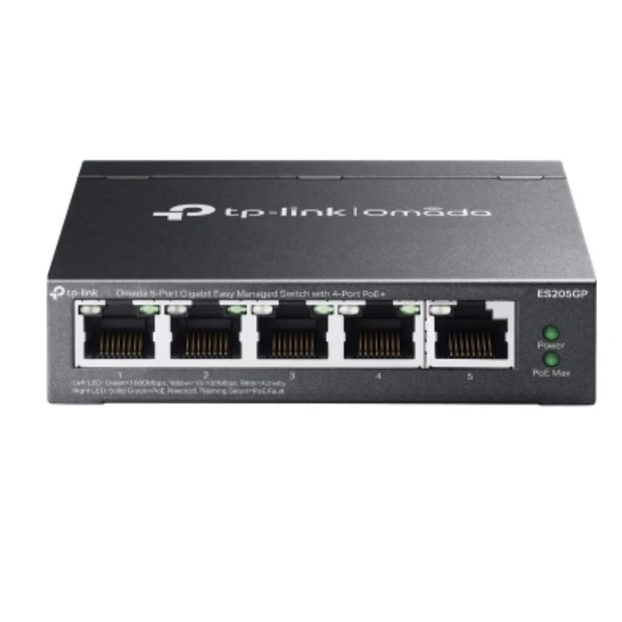 Network Switch TP-Link Omada ES205GP V1 5 ports - managed