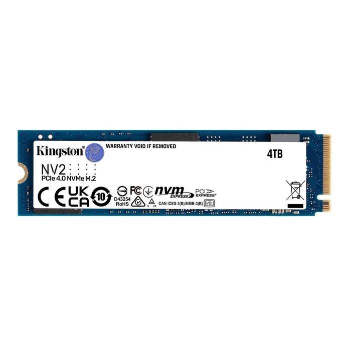 Σκληρός Δίσκος M.2 SSD 4TB Kingston NV3 - PCIe 4.0 x4 (NVMe)