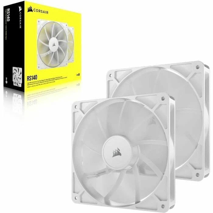 Case Fan 14cm Corsair Fan RS140 PWM 2x14cm white