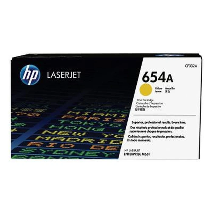Toner HP Cartridge No 654A Yellow (CF332A)