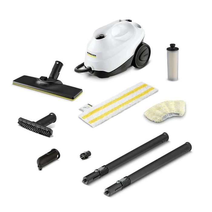 Ατμοκαθαριστής Karcher 1900W Black White 1 513-650 0