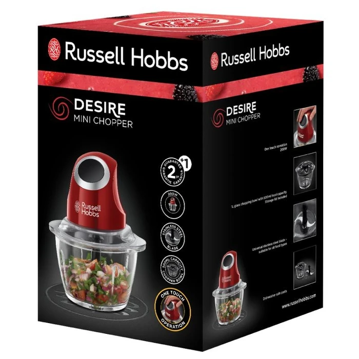 Πολυκόπτης Russell Hobbs Desire Red 24660-56