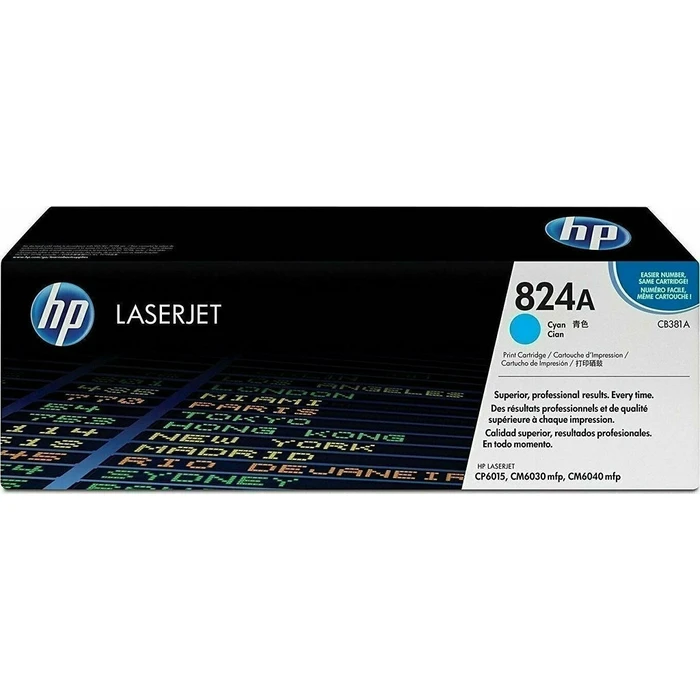 Toner HP No 824A Cyan (CB381YC)