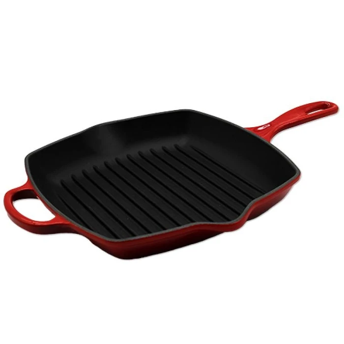 Τηγάνι Le Creuset Signature Square 26cm Cherry Red (20183260600422)