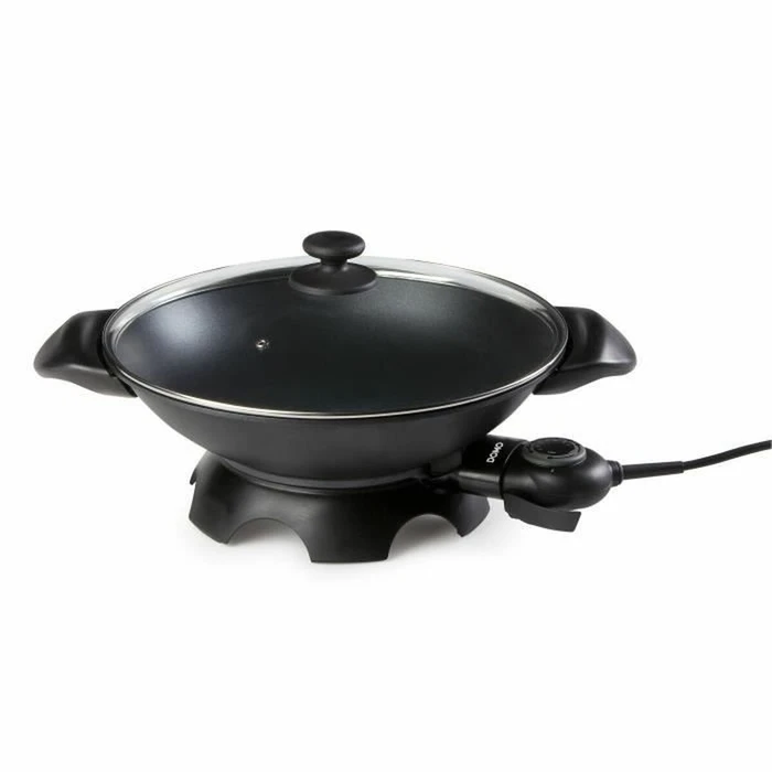 Τηγάνι Wok Domo DO-8708W 2000W 5 L Μαύρο