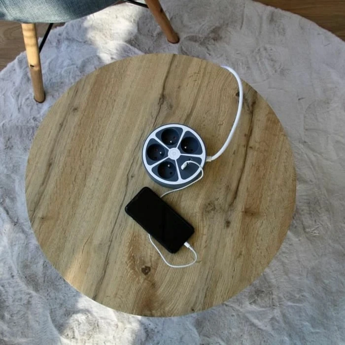 Πολύπριζο με 4 Πρίζες με διακόπτη Chacon 