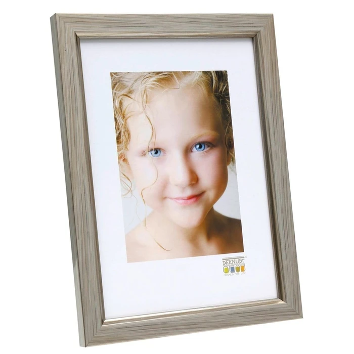 Κορνίζα Τοίχου Deknudt S46AD1 10x15 Resin Silver