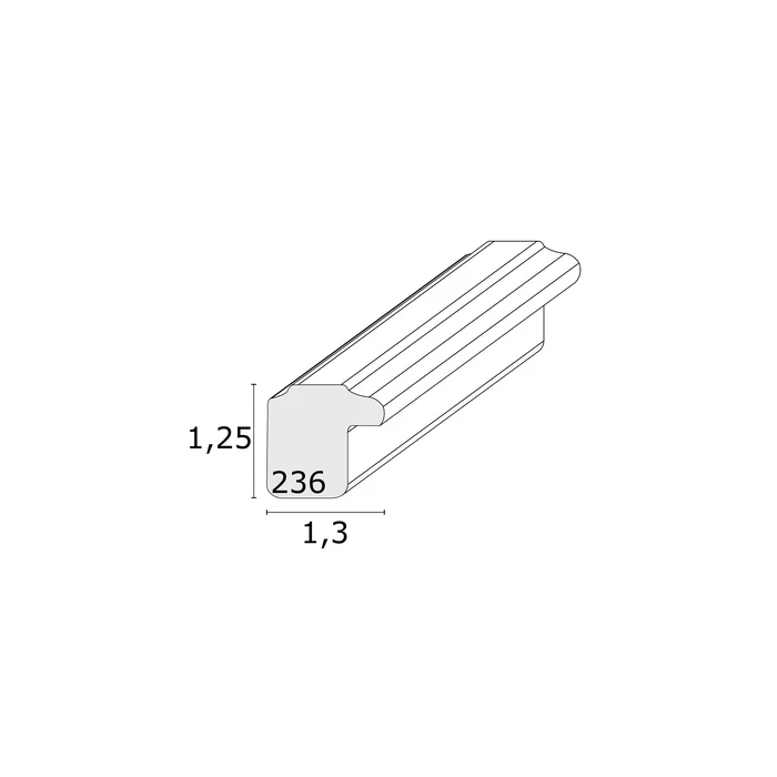 Κορνίζα Deknudt S236K1 DIN A4 21x29,7 λευκή