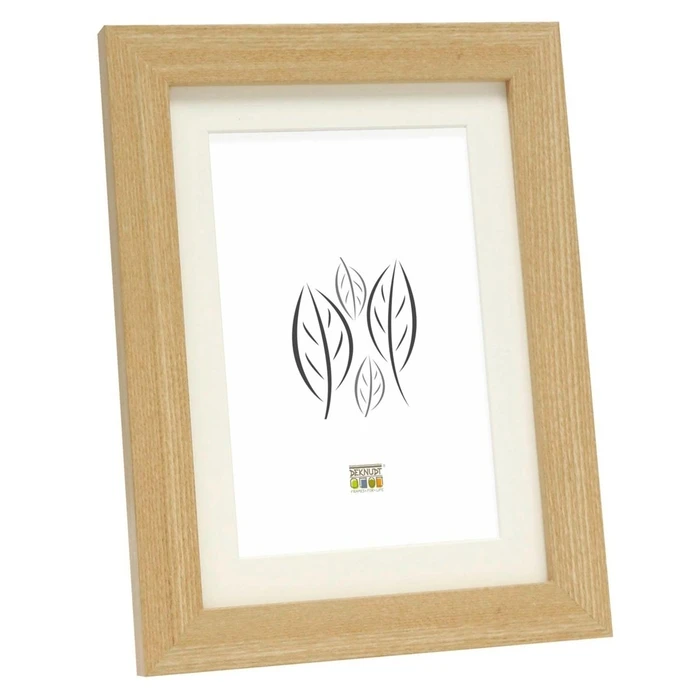 Κορνίζα Τοίχου Deknudt S66KH1 P1 30x45 Wood Oak με Passe-Partout