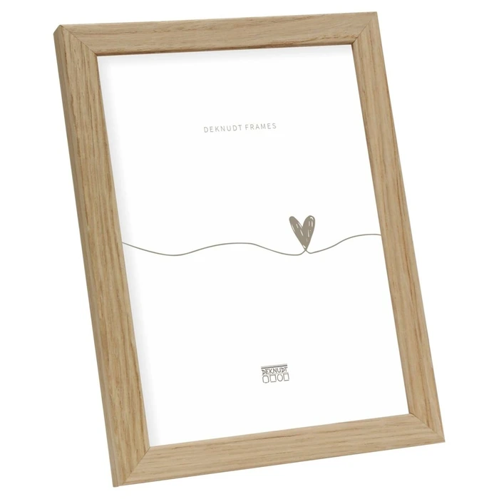 Κορνίζα τοίχου Deknudt S47CJ1 DIN A4 21x29,7 Frame solid oak