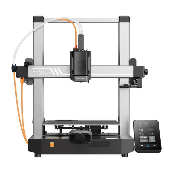 Anycubic Kobra 3 V2 Combo Semi‑assembled 3D Printer with USB Connectivity