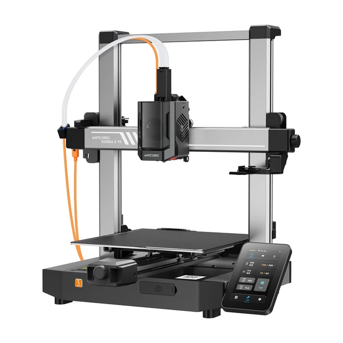Anycubic Kobra 3 V2 Self-Assembly 3D Printer with USB Connection