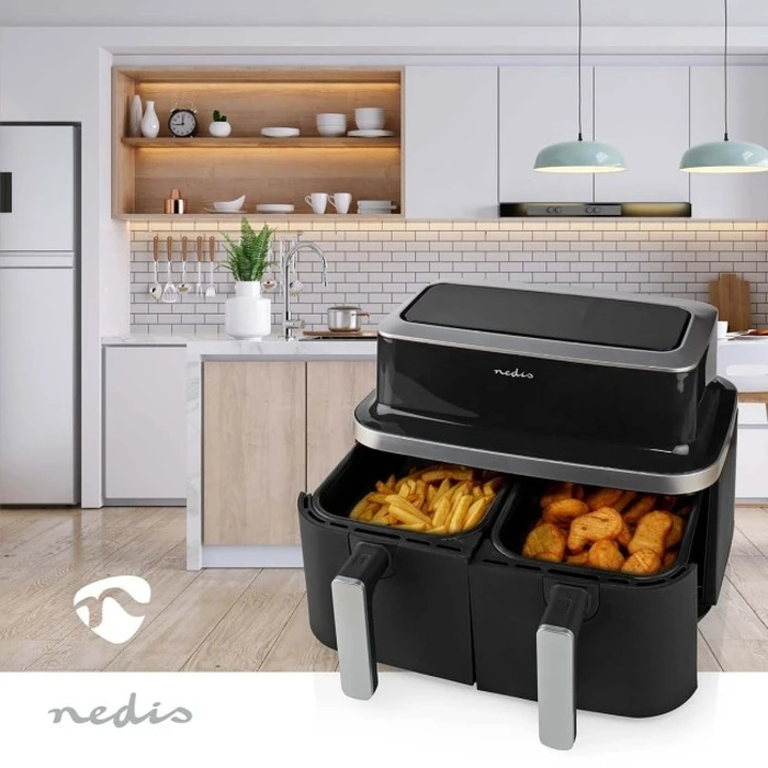 Nedis KAAF320BK Air Fryer 8.4 L 2600W Black
