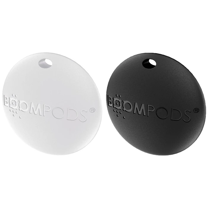 Tracker Boompods Boomtag 2 Pack Black & White