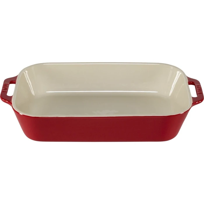 Πυρίμαχο Staub Oval Dish Ceramic, Cherry Red, 34x24cm