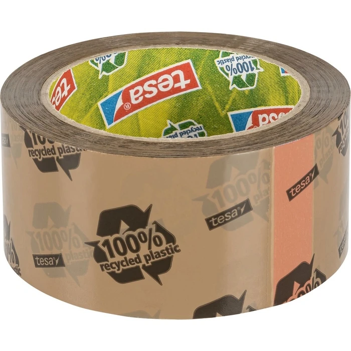 Αυτοκόλλητη Ταινία TESA Packband eco&strong 50mm x 60m braun